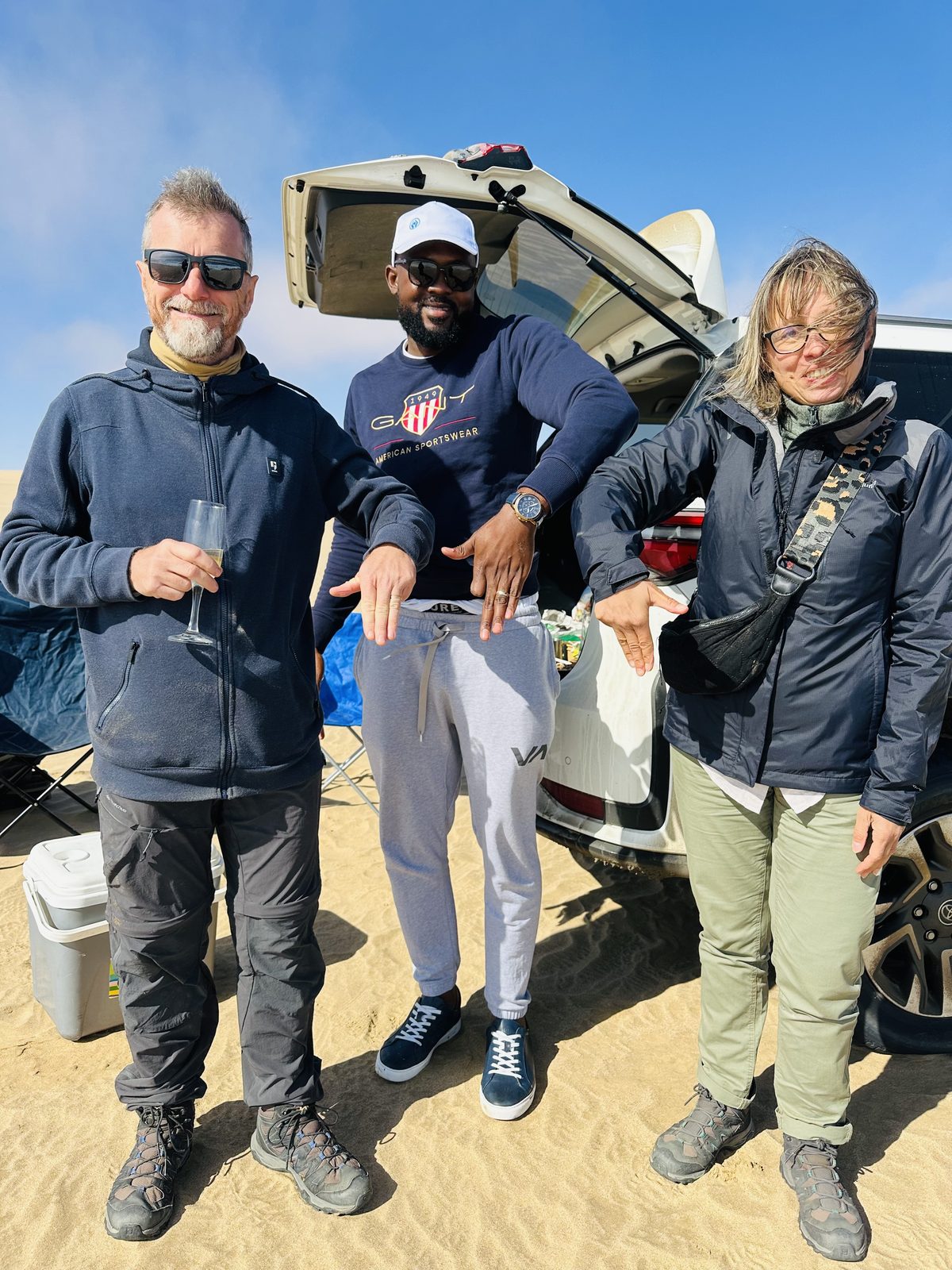 Celebrating in the Dunes